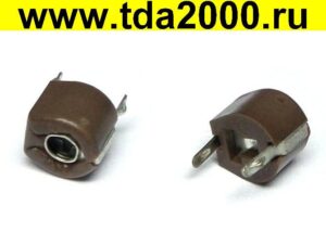 Подстроечный 120пф JML06-1-120P (триммер) диаметр 6 мм конденсатор переменный