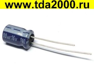 100 мкф 16в 8х11 105°C Jamicon WG конденсатор электролитический