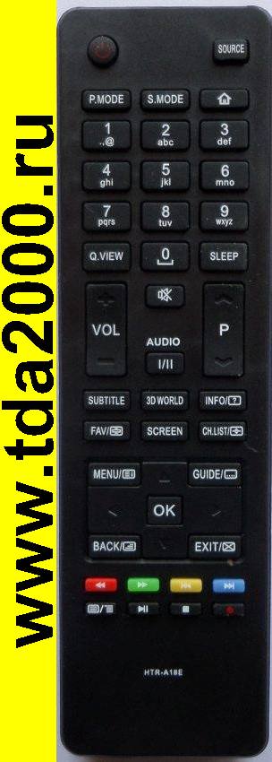 Пульт Haier HTR-A18E [lcd tv]