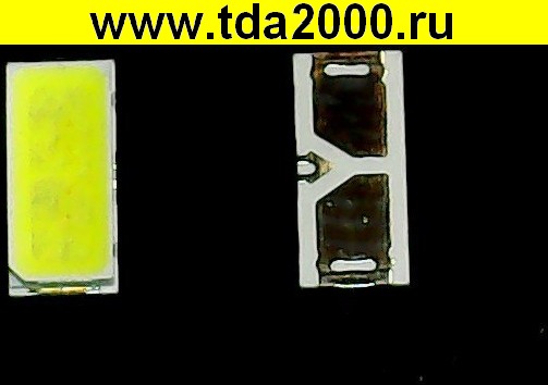 smd LED 7030 для TV 1W 5,8-7V 260мА 100-110LM 8500-30000K (хол.белый) чип светодиод