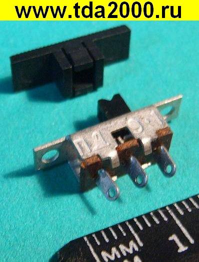 Переключатель ПД9-1 с толкателем движковый