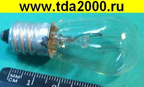 15вт Лампа E14 для холодильника и быт. тех. 230в 15вт