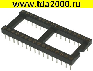 ft038707.jpg Панелька dip -32 SCLM-32 (TRL-32 цанговая) для микросхем — изображение 1