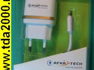 Адаптер 5в 1,0А (Lightning штекер iPhone, Apple) AfkaTech Блок питания