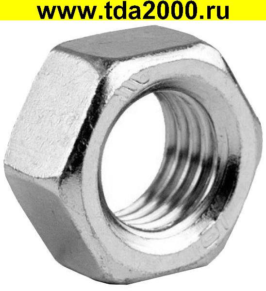 Гайка М4 оцинкованная DIN934