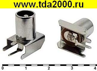 Разъём Антеный Штекер на плату TV-204