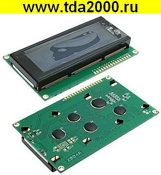 Дисплей 2004 LCD 5V blue