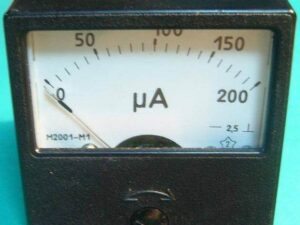 Щитовой М2001-М1 0-200мкА 2,5 60х60мм