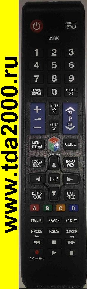 Пульт Samsung BN59-01198 C [lcd tv] c txt