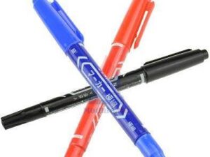 Маркер травления 0,8 мм (2мм) комплект 3 шт. (синий, красный черный)