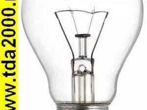 95вт Лампа накаливания 95вт с прозрачной колбой (ЛОН 95 ГОСТ 2239-79)