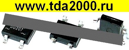 DB207 (2А,1000В) dip -4 диодный мост