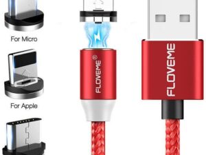 USB штекер~Type-C штекер шнур 1,2м (+1 магнитная головка)