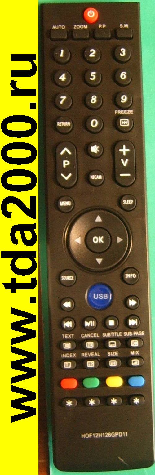 Пульт Supra HOF12H126GPD11 LCD TV(M/C)