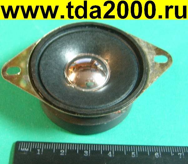 Динамик ВЧ 4ом 2вт YDG50-05 (диаметр 52мм, с ушами, высота 28мм, открыт.магн.36mm)