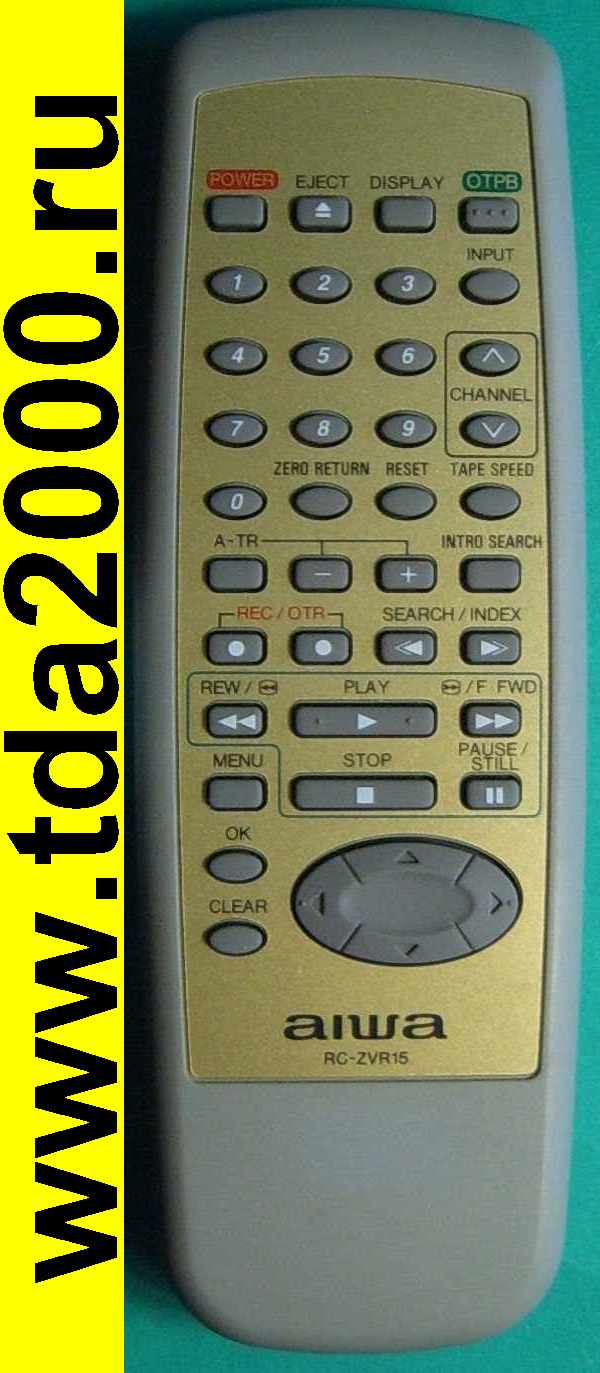 ft042338.jpg Пульт Aiwa RC-ZVR15 — изображение 1