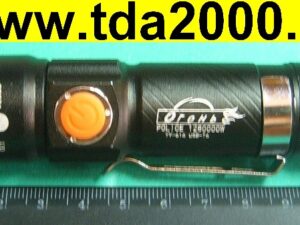 Фонарь YY-616 (515), c акк зу по USB