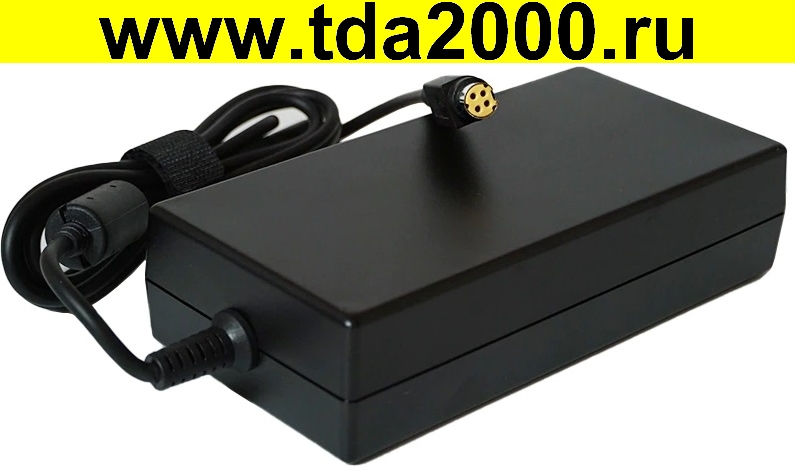 Адаптер 19в 9,5А (штекер 4 pin) 180вт для ноутбуков Toshiba и других и для зарядки Блок питания