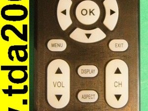 Пульт Supra AL52D-B (STV-LC24LT0010W) DEXP,DNS,Erisson,Fusion,Harper,Kraft,Nesons, Orion ,Океан