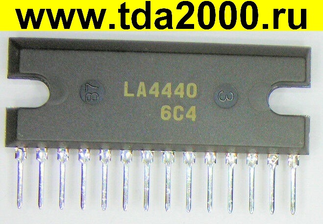 LA4440 sip-14-с-проушинами микросхема