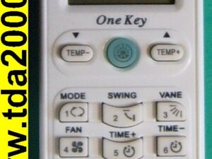 Пульт Кондиционера KT-E08 QUNDA (6000 в 1) универсальный