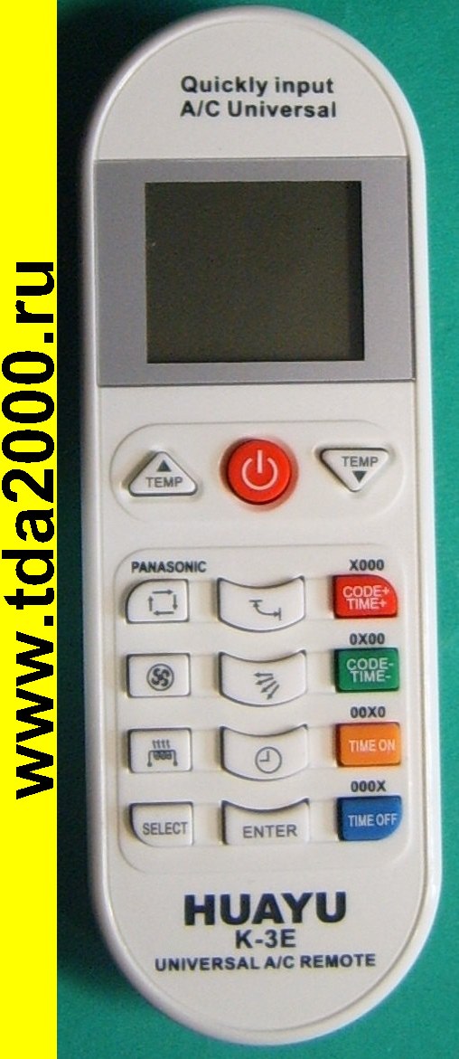 Пульт Кондиционера K-3E (5000 в 1) универсальный