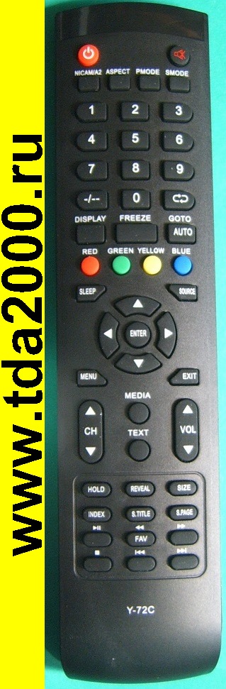 Пульт Supra Y-72C ( Goldstar ) [lcd tv]