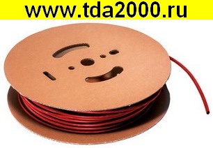 Термоусадка d= 6.0мм красный