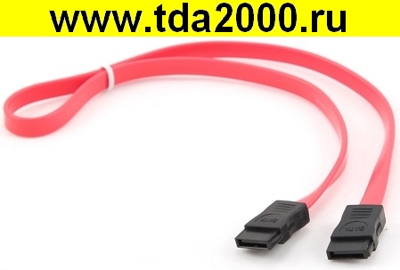 SATA штекер 7pin~SATA штекер 7pin шнур 0,9м