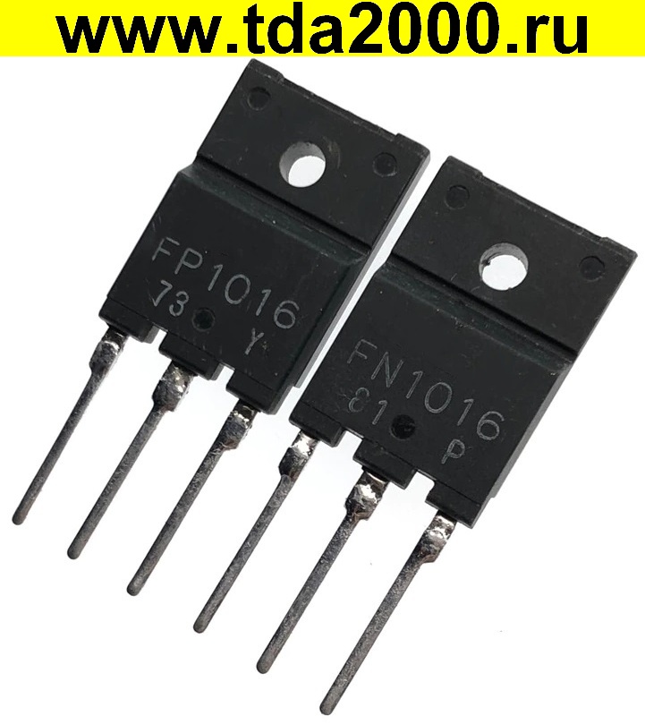 FP1016+FN1016 пара (комплект) to-3P (демонтаж) транзистор
