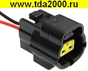 Разъём Автомобильный соединитель DJ70214Y-2-21 с проводом 150см