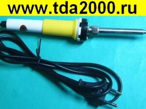 Паяльник 60 Вт 9115B керамический нагреватель ручка-поликарбонат (блистер) _220в