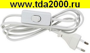 Шнур 220в Y010/CEE7/16 1.8m 2x0.75WR switch-1