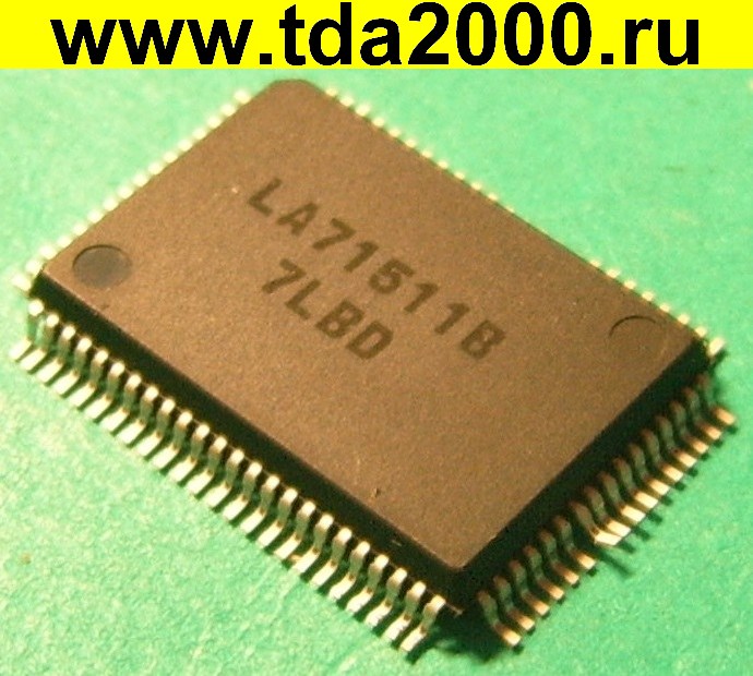 LA71511B TQFP-80 корпус 14х20мм микросхема