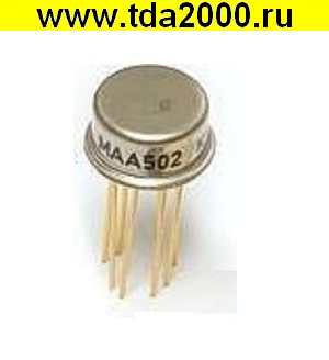 MAA502 Au Tesla, TO-99 микросхема
