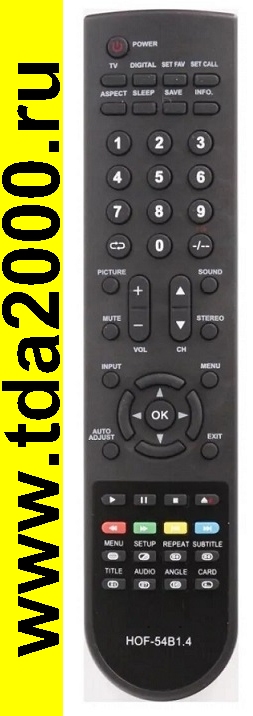 Пульт Elenberg HOF-54B 1.4