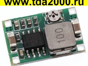 DC-DC преобразователь вход 4,8-23в выход 1-17в Mini360