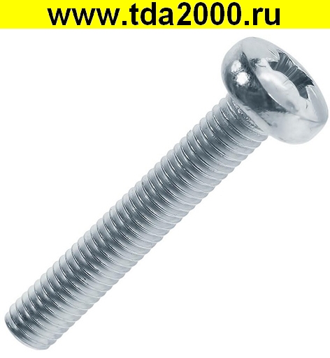 Винт М6х70 с полуцилиндрической головкой DIN7985