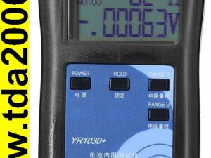 Миллиомметр YR1030 высокоточный прибор для проверки внутреннего сопротивления литиевой батареи, настоящий 4-проводной щуп