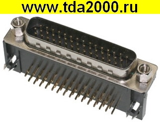 Разъём D-sub-44 на плату DHR-44MA вилка