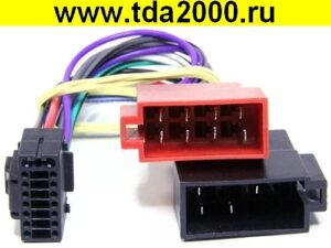 Авто разъем Kenwood 256 + евроразъем ( Переходник HK1474)