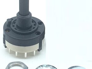 Переключатель на 6 положений AC 125 В RS26 2 полюса галетный