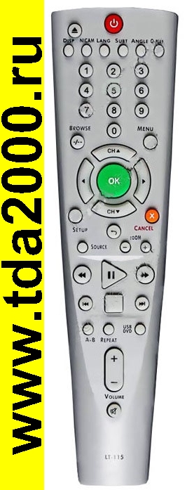 Пульт Bbk LT115 серый