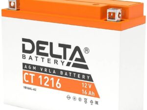 Аккумулятор 12в 16Ач Delta CT1216 (205х162х70) свинцовый
