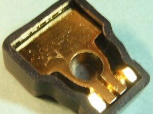 Разъём Клемма аккумуляторная «-» золото большая с чехлом