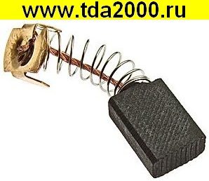 Щетка угольная 6,0x11x17 для двигателя (brush spring)