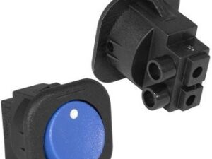 Клавишный переключатель RS-101-7C on-off синий