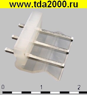 Разъём Питания низковольтный MPW-03 pitch 5.08 mm