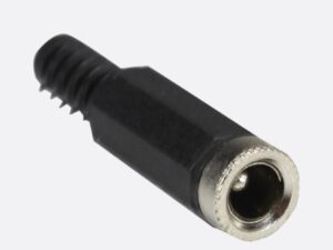 Разъём штырьковый 5,5х2,1 гнездо на кабель (TC Cable)