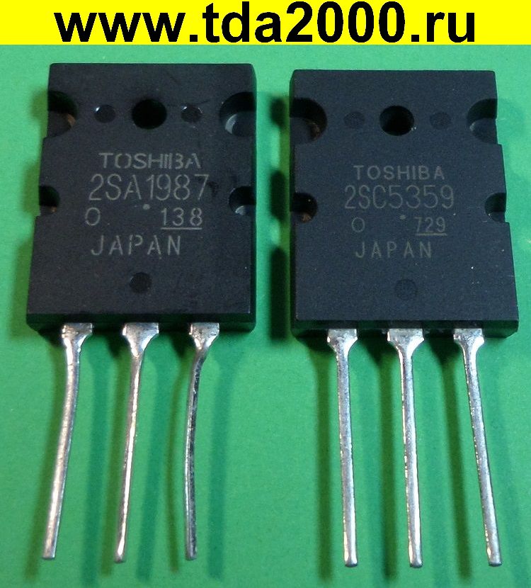 2SA1987+2SC5359 TO3PL комплект транзистор
